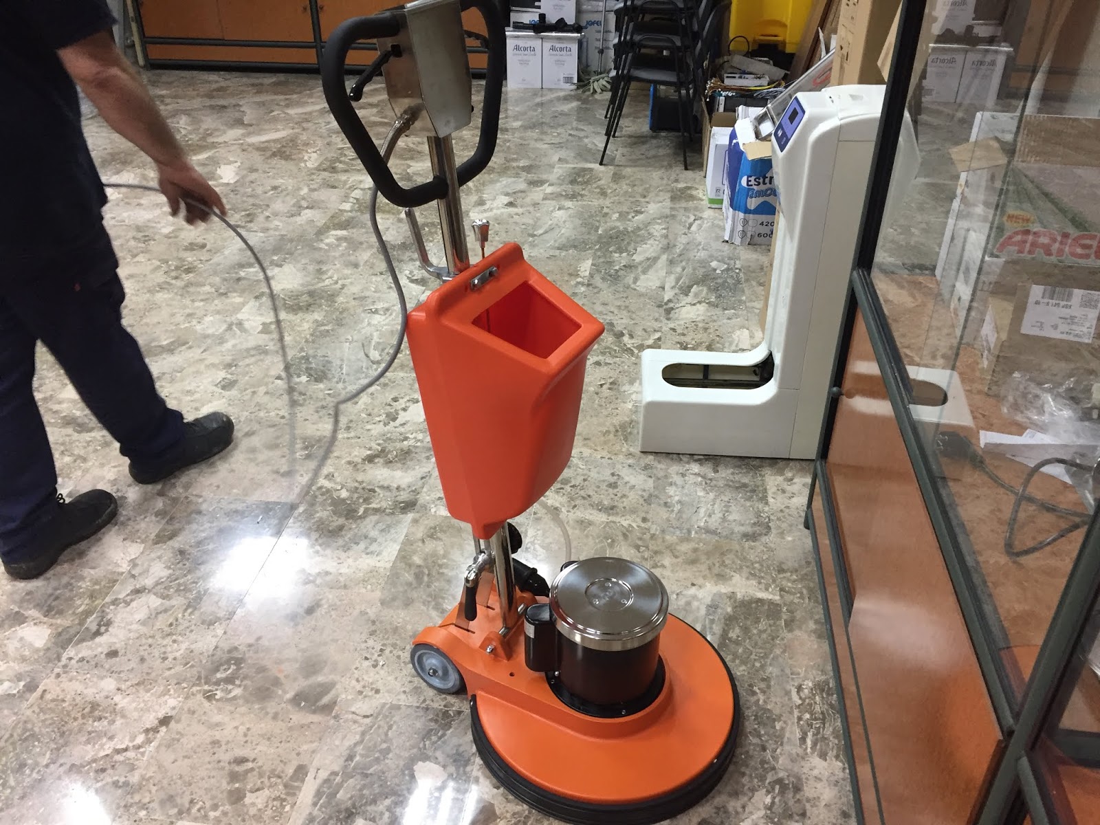 Decapar y cristalizar un suelo Suministros ALF