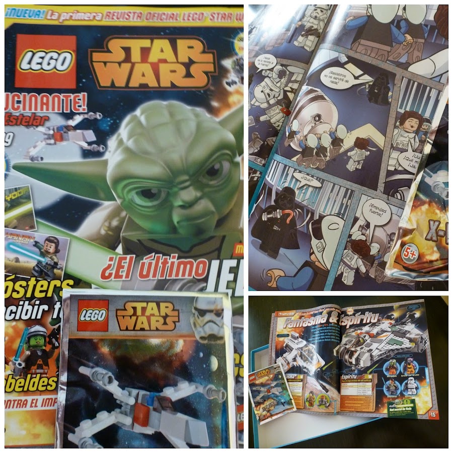 Mamás Full Time leer star wars lego