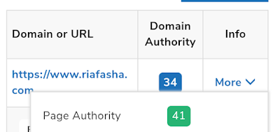 domain authority riafasha.com