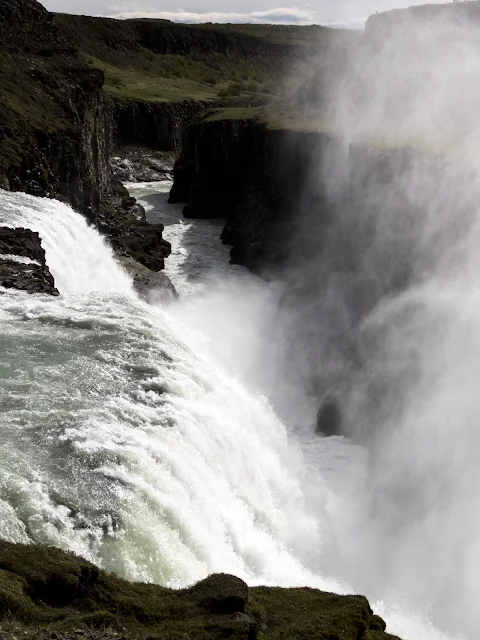 Self-drive around Iceland's Golden Circle: Gulfoss waterfall