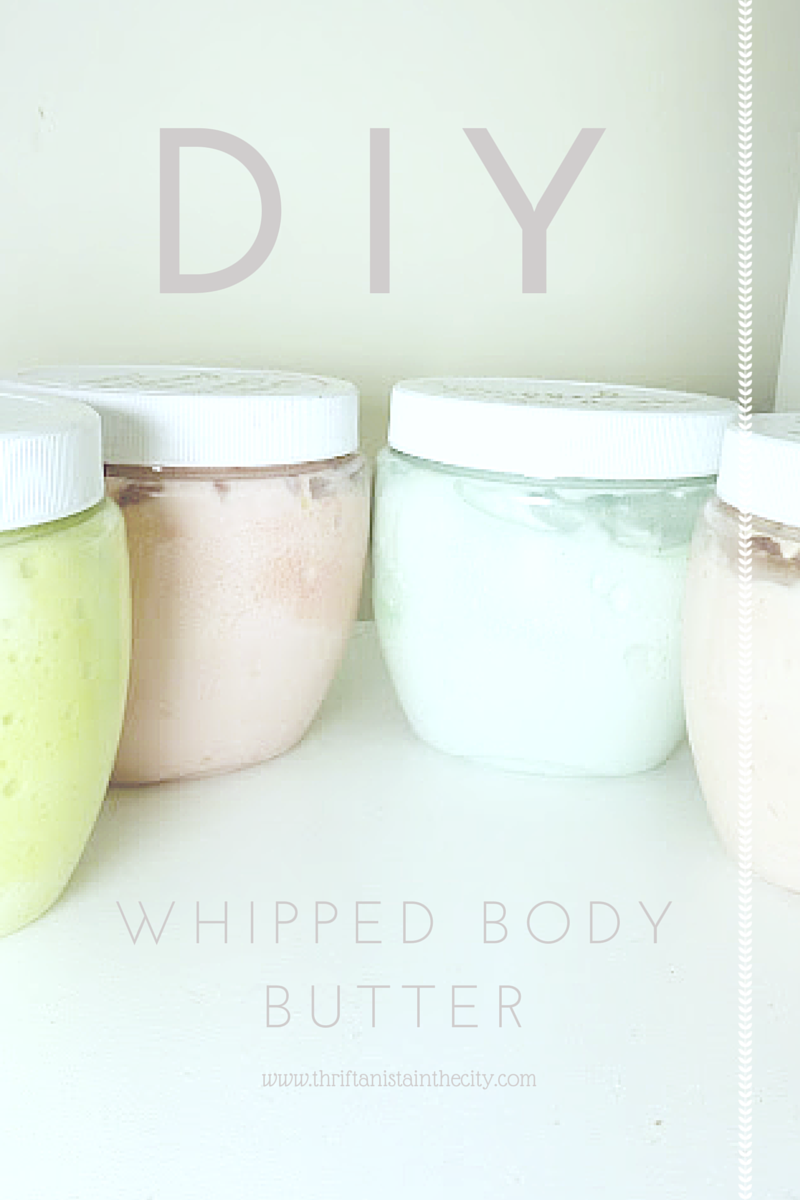 diy whipped body butter