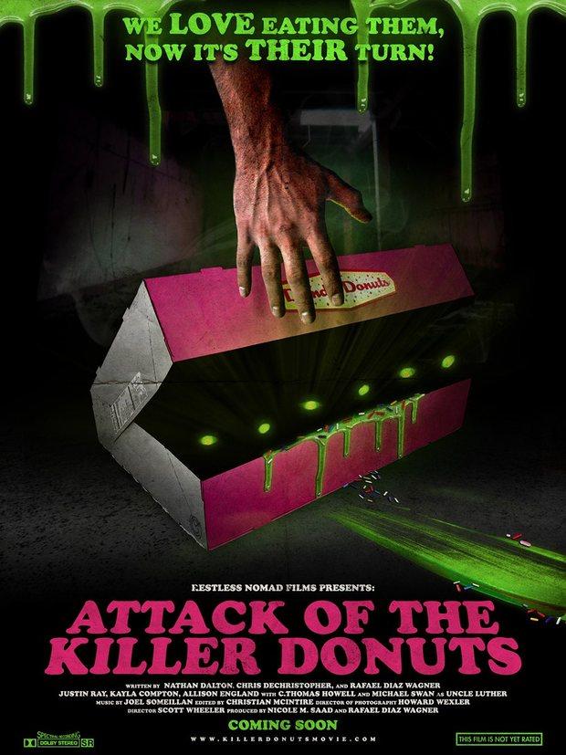Fishmuffins Of Doom Movie Mini Reviews Attack Of The Killer Donuts 2016 And Death Wish 2018