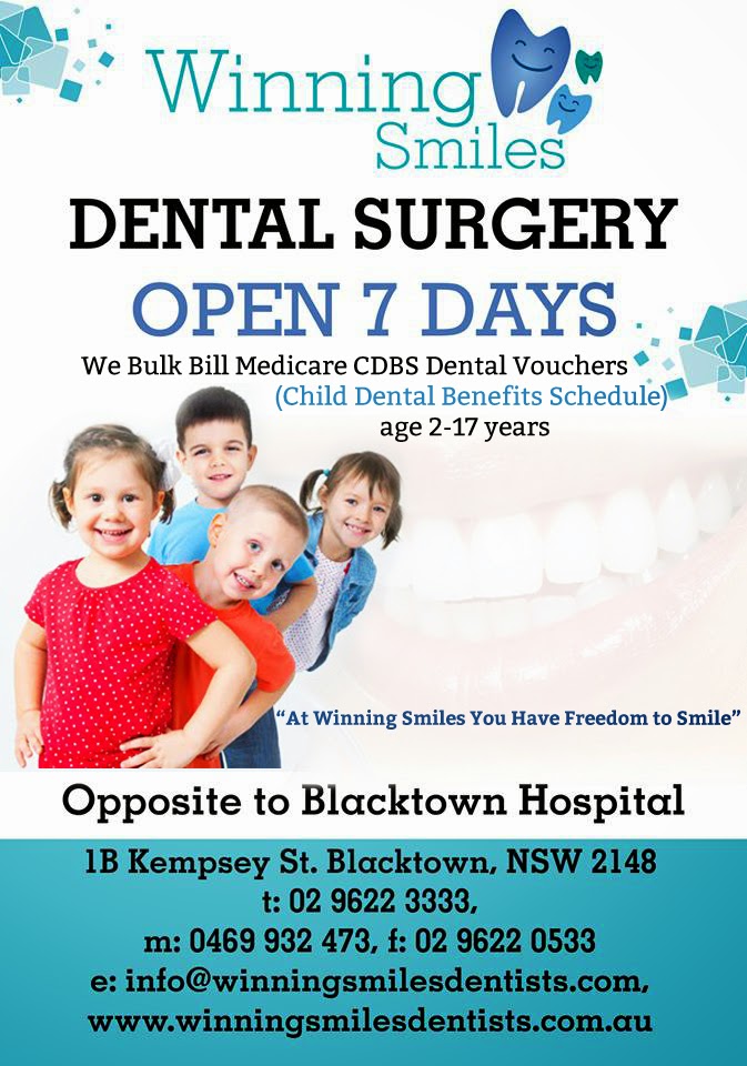 Winning Smiles Dental Surgery Dentist open 7 Days