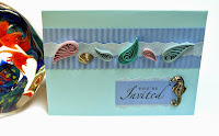 Quilled Seashells Card