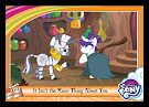 My Little Pony It Isn't the Mane Thing About You Series 5 Trading Card