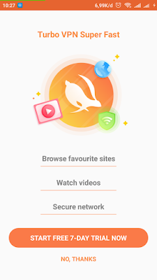 Step to activate Turbo VPN