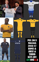 PES 2013 Malaga Kits 2016-17 By Antonelli & Vulcanzero