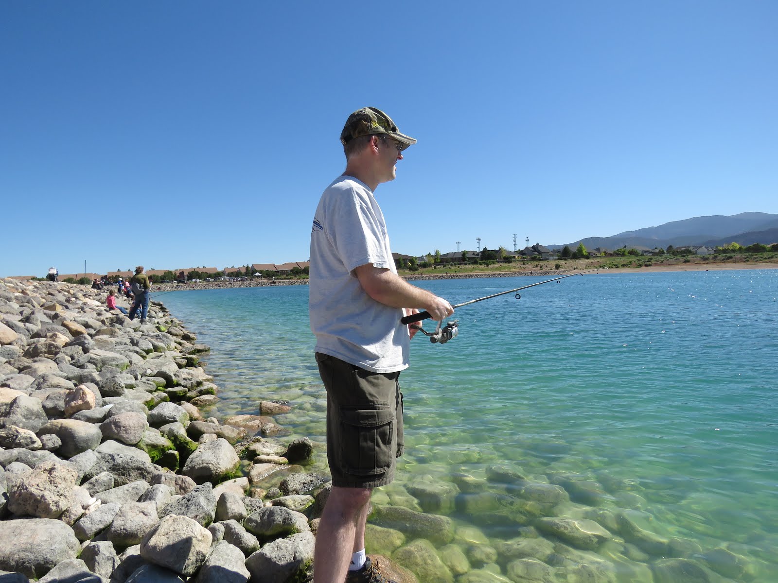 Good Knight Times Free Fishing Day Lake at the Hills, Cedar City, UT