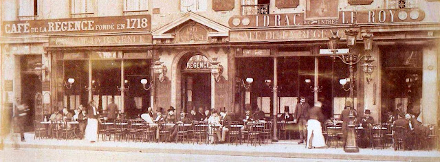 Fachada del Café de la Régence