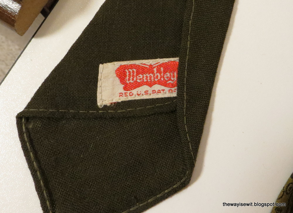 The Way I Sew It Necktie Wall Hanging