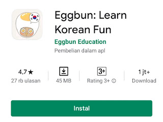 Aplikasi Android Belajar Bahasa korea terbaik Untuk Pemula