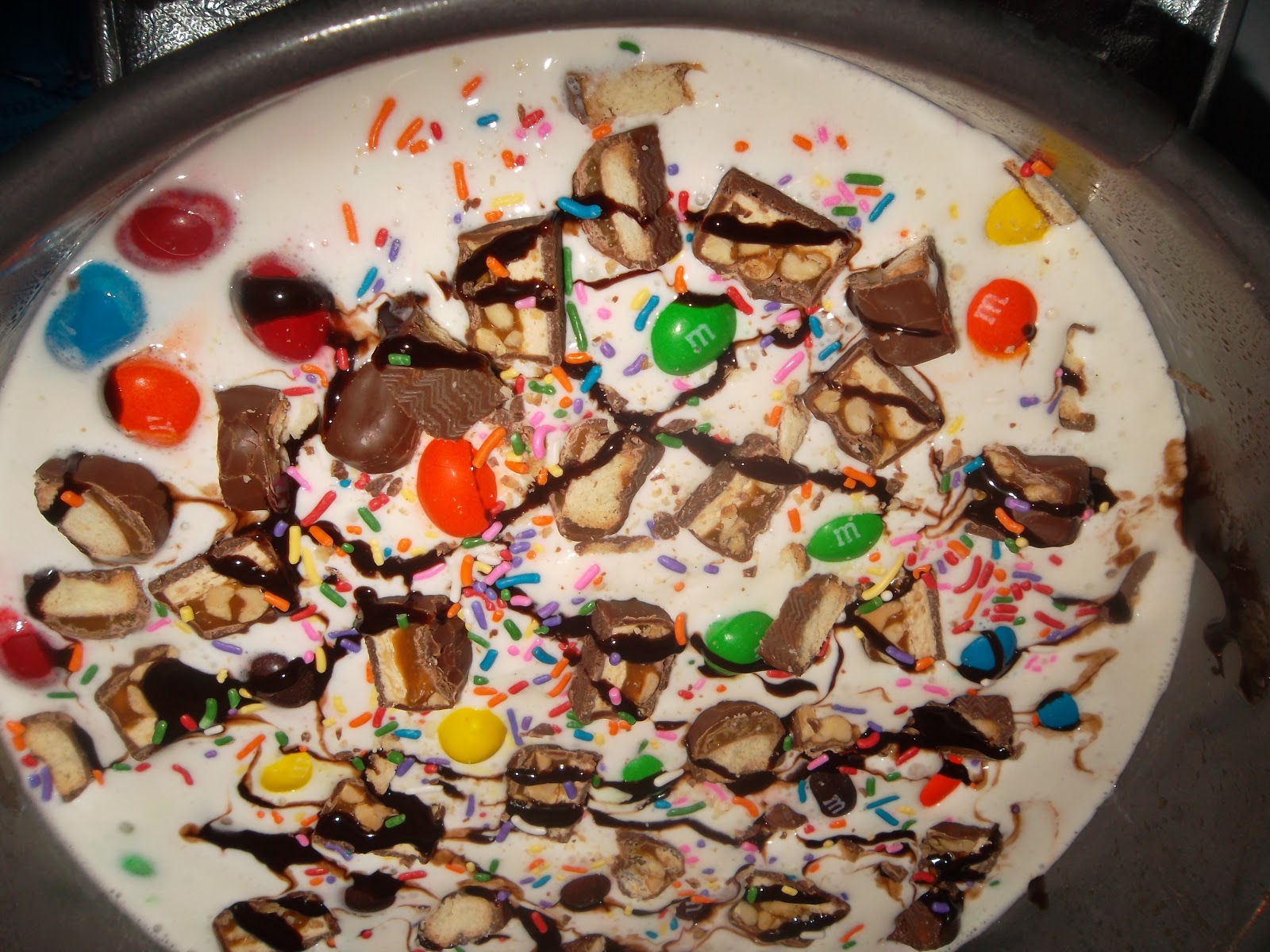 Frozen Dinner Diva Brownie Ice Cream Pizza