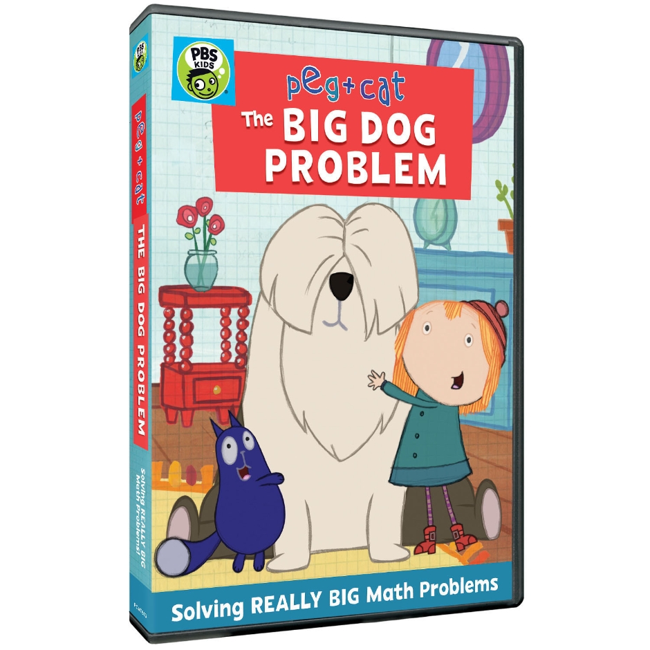 Peg Cat The Big Dog Problem Dvd Available March 13 From