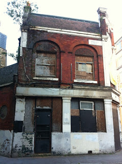 Abandoned pub, the Princess Alice, Dingley Road, London EC1