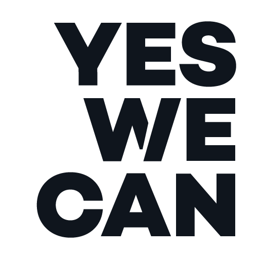 Yes we can. Yes we can Obama. Надпись Yes we do. We can плакат.