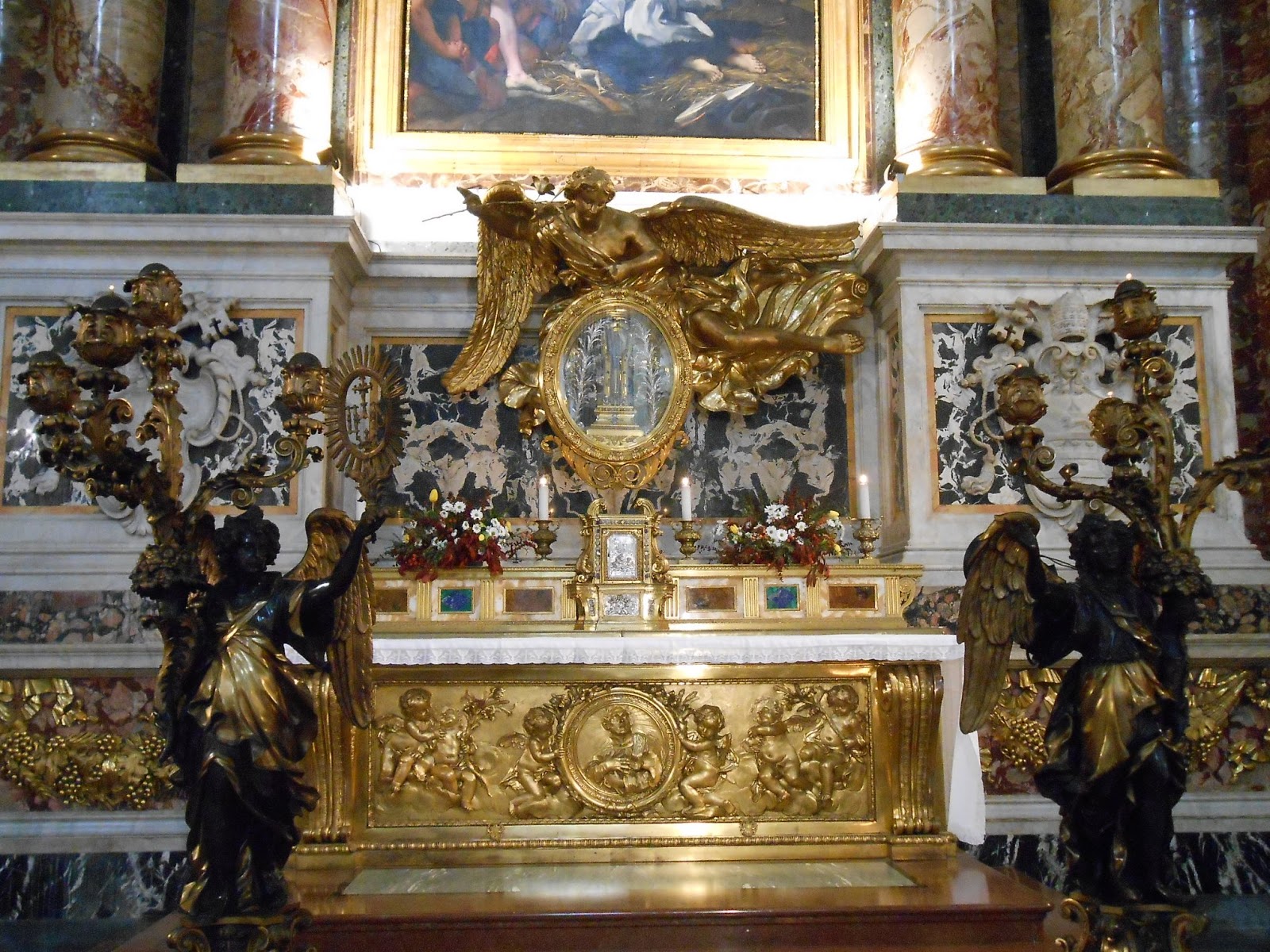 New Liturgical Movement The Altar of St Francis Xavier in Rome