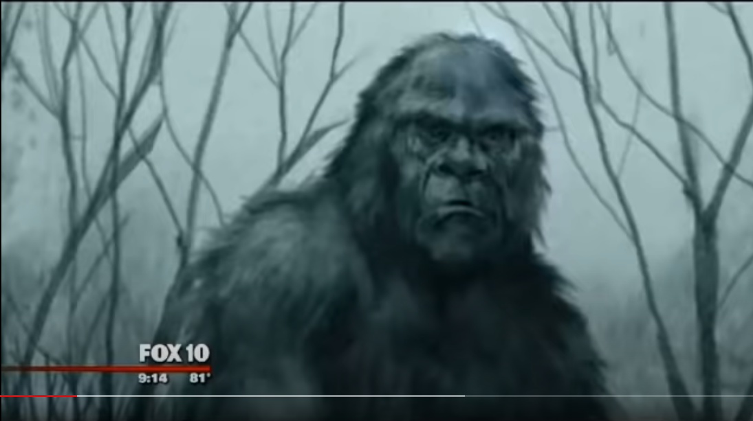 RMSO Bigfoot Mogollon Monster on National News Arizona Bigfoot