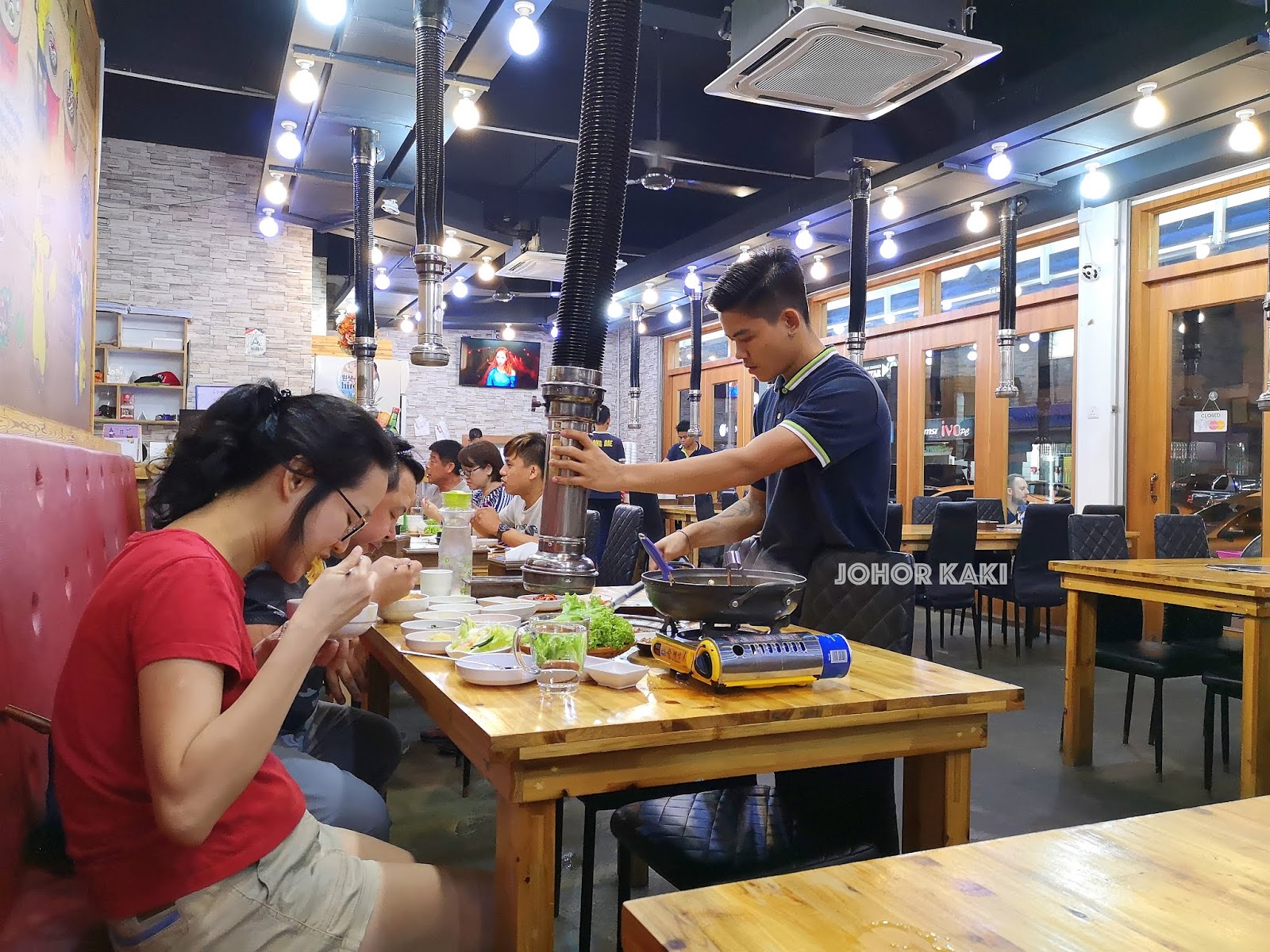 Hong Dae Korean BBQ Permas Jaya in Johor Bahru Tony Johor Kaki