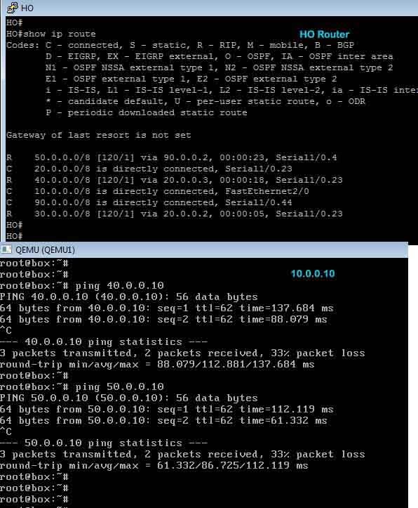 Frame Relay with Routing Protocols Using Cisco Routers in GNS3 Router