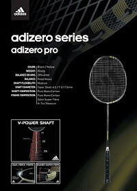 adizero pro badminton racket