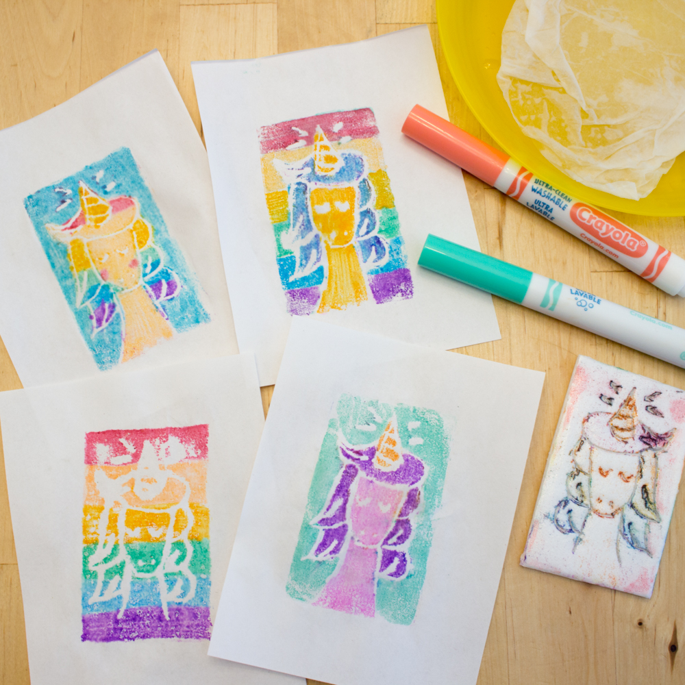 How to Do Styrofoam Printmaking