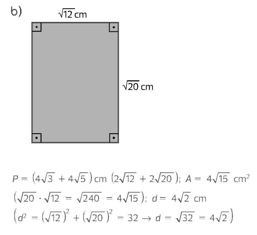 De O Perimetro E Area Da Regiao Retangular