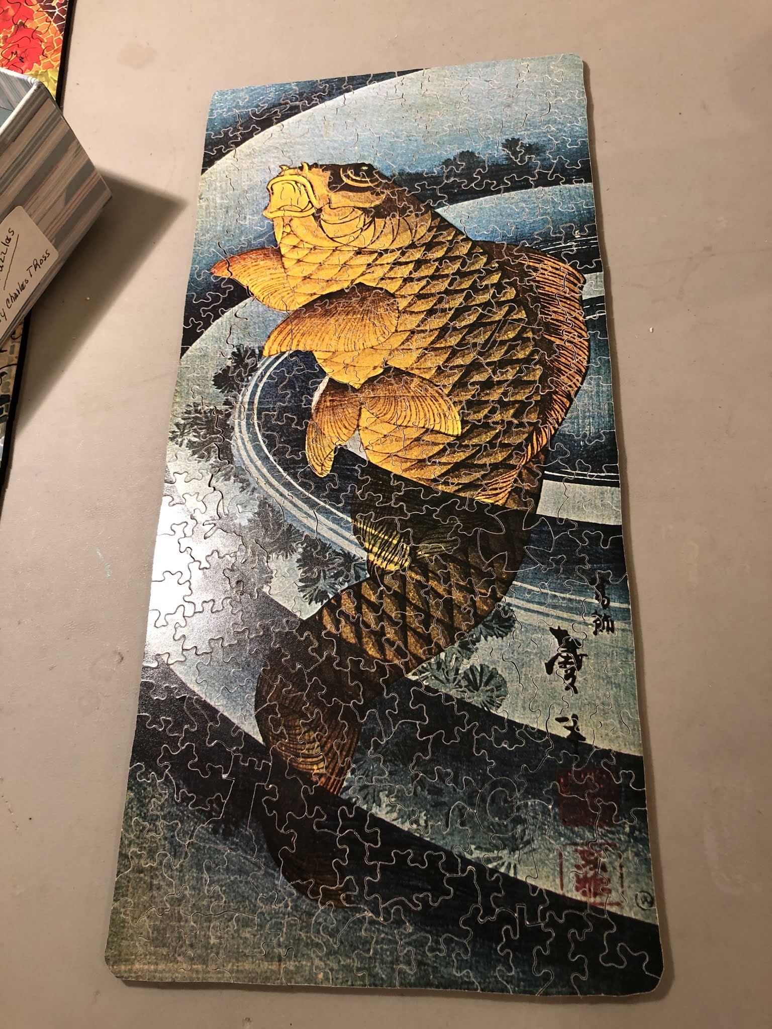 Rebecca's Wooden Jigsaw Puzzles Japanese Print