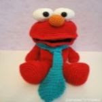 PATRON GRATIS ELMO AMIGURUMI