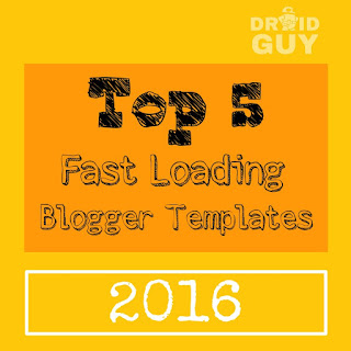 super fast loading blogger templates 2016