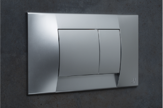 Tapa para depósito de pared dual . Evita gasto innecesario de agua.