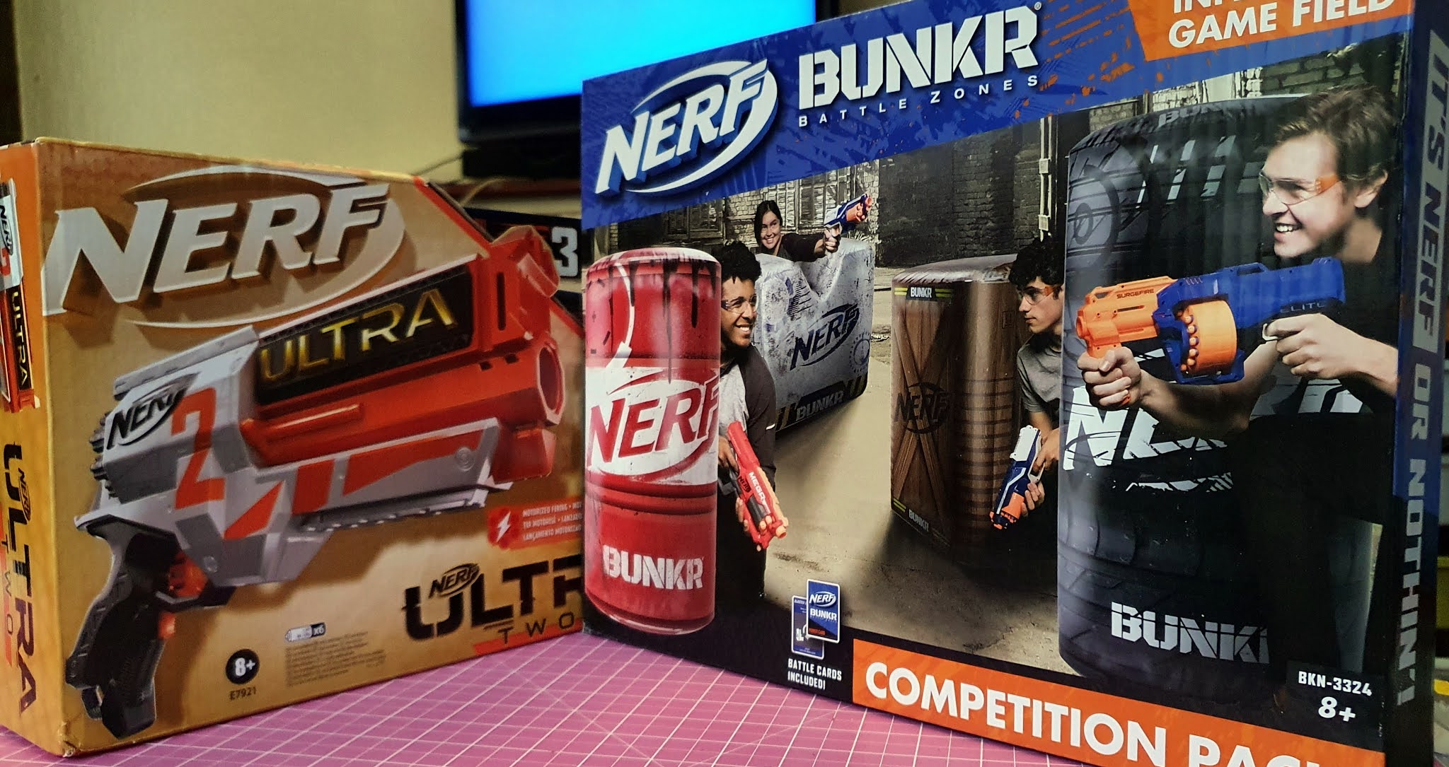 The Brick Castle Nerf BUNKR Battle Zone System Review (age 8+) Sent by