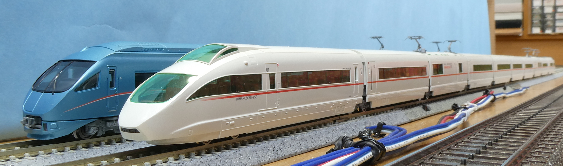 小田急60000形 MSE 入線！！ （マイクロ A-7570/7571） - DB103