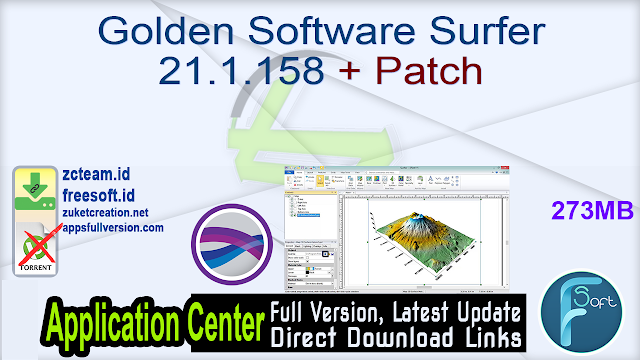 Golden Software Surfer 21.1.158 + Patch_ ZcTeam.id