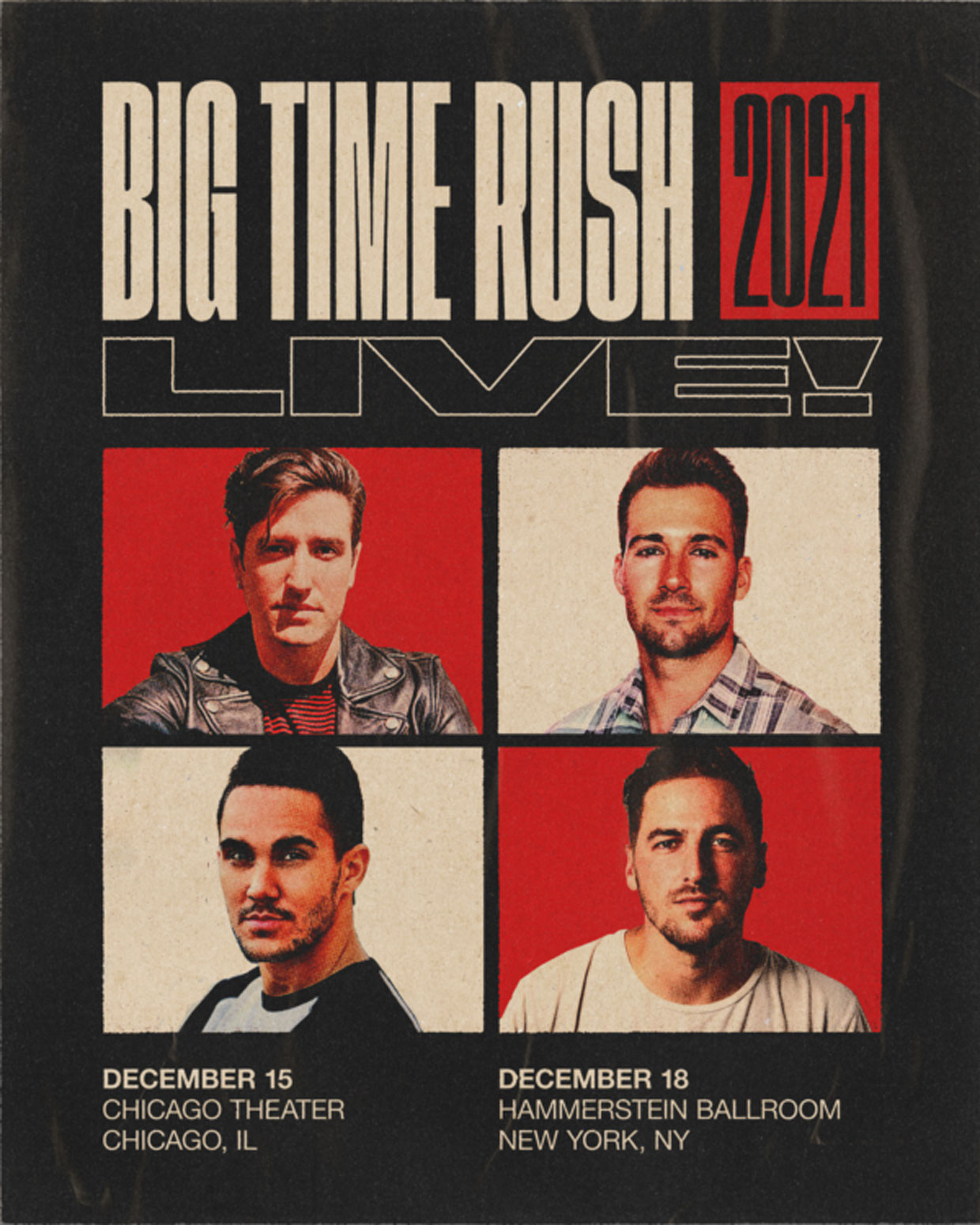 big time rush upcoming tour