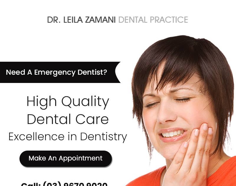 Why do you need dentistry services in East Melbourne?