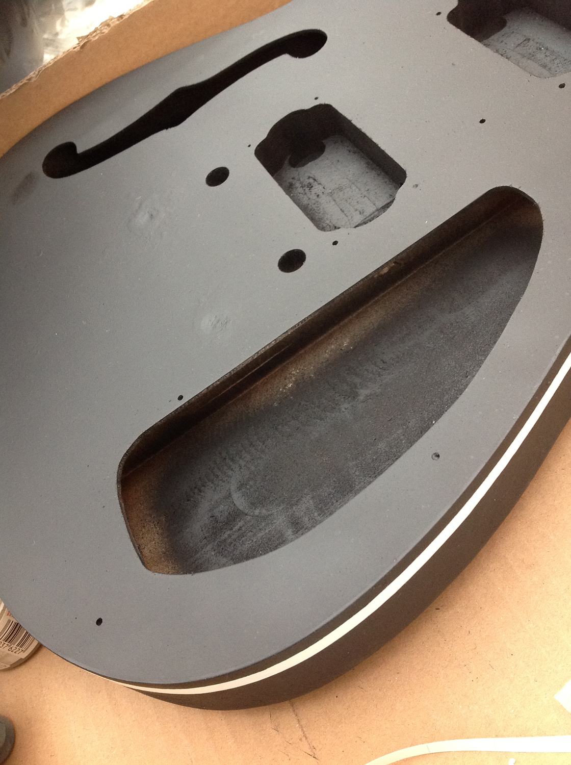Thinline Telecaster kit build