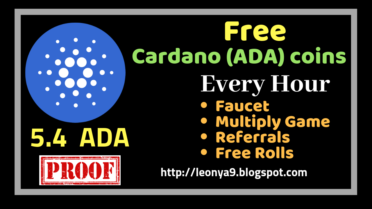 Freecardano Claim Free Ada Every Hour Best Cardano Ada Faucet - 