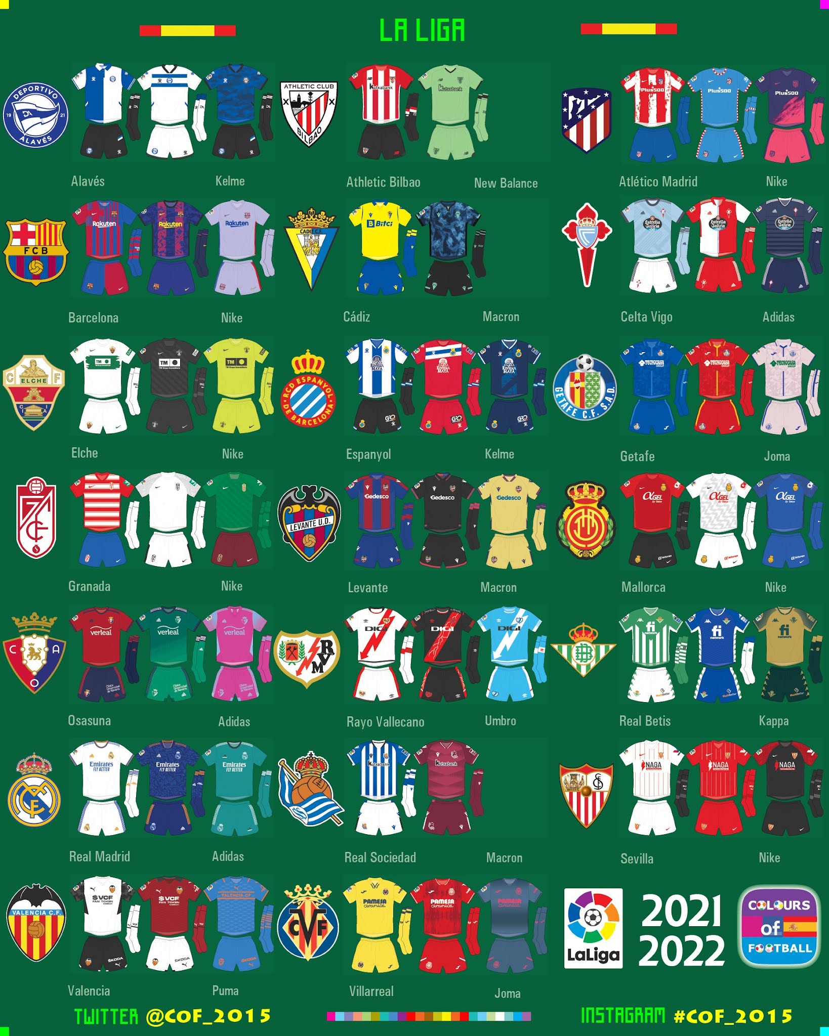 Colours Of Football