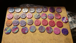 blessing polymer mixed play musings circles bezels cut