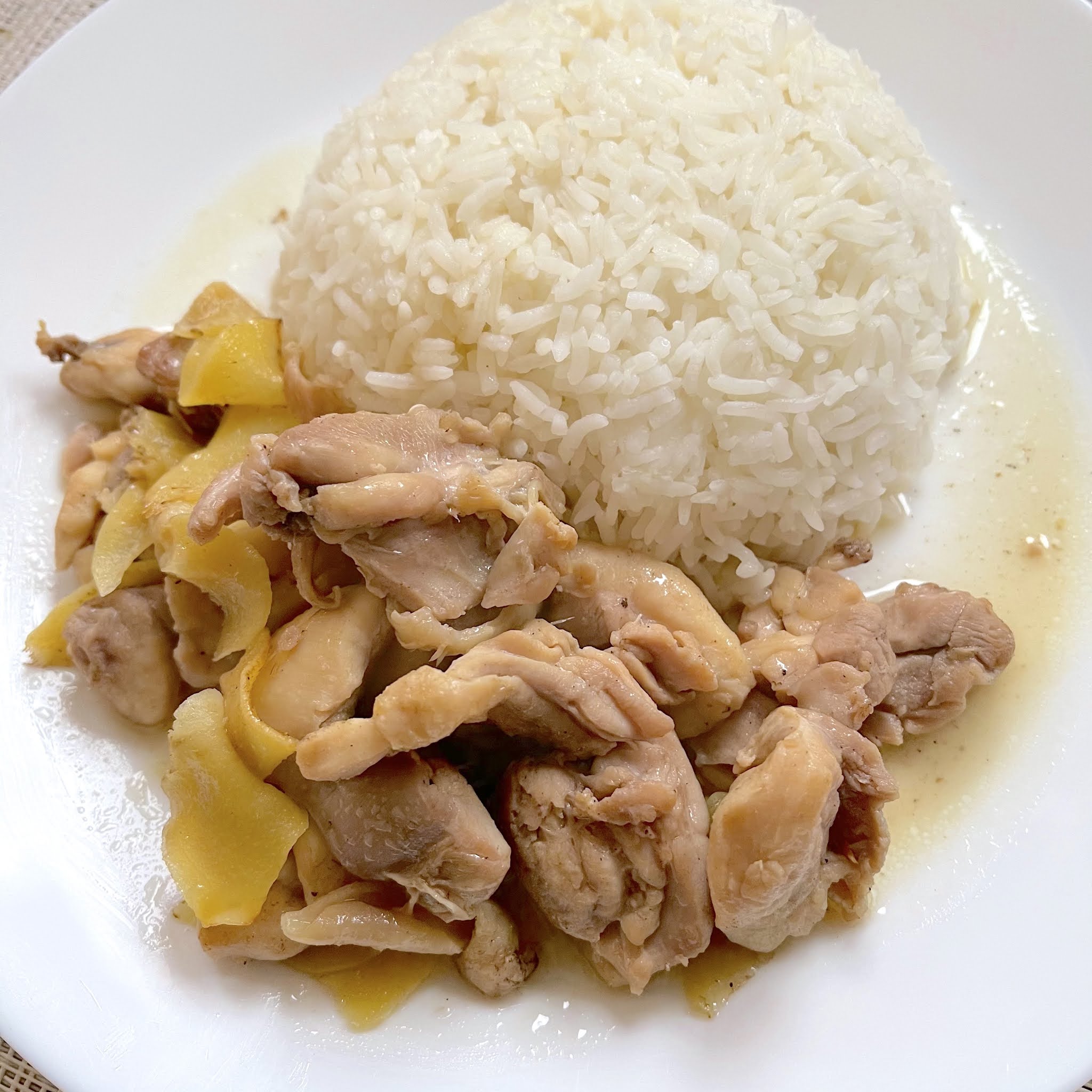 Chinese Confinement Recipes Ginger Wine Chicken / LUCY LOVES TO EAT