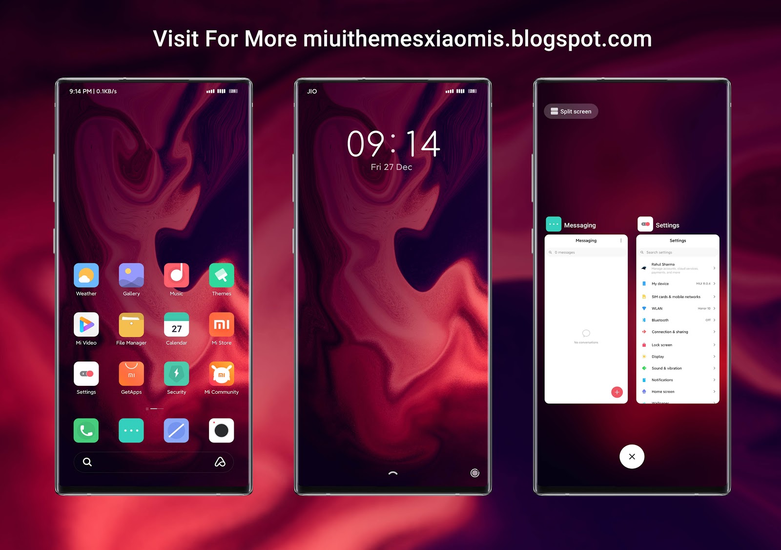 Бесплатные темы для xiaomi