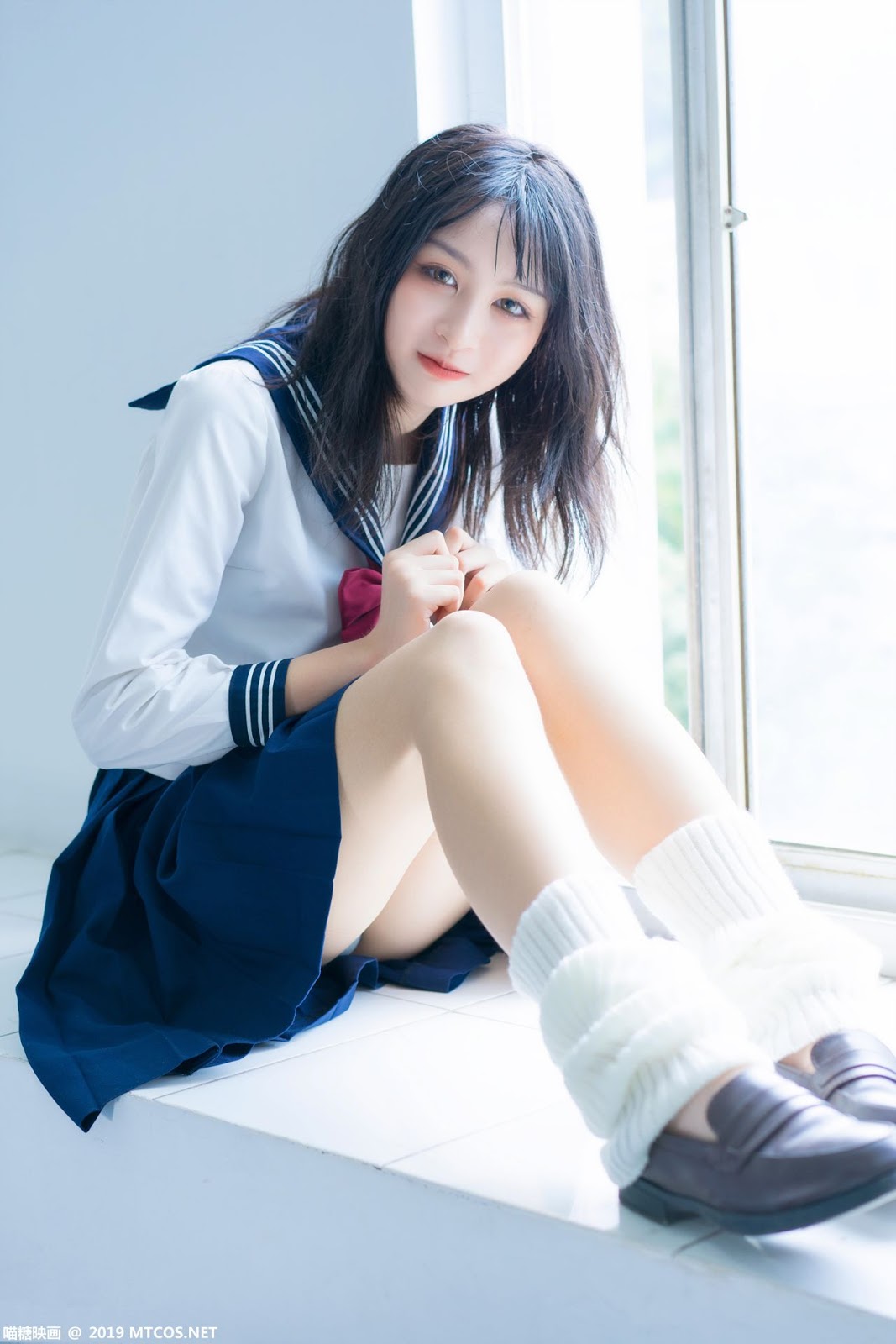 Image MTCos 喵糖映画 Vol.014 – Chinese Cute Model With Japanese School Uniform - TruePic.net- Picture-16