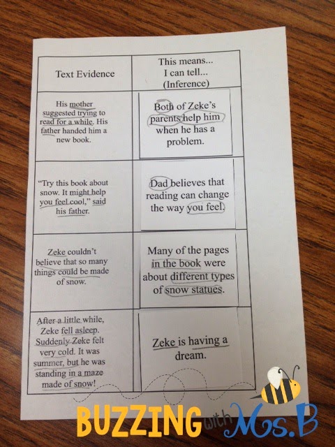 Helping students make inferences is challenging work! This anchor chart and whole group activity with the book Stripes will help your students make inferences using evidence from the text. For students who struggle, intervene with a hands-on activity to help them justify their inferences in a short passage. #teachinginferences #makinginferences #inferencing
