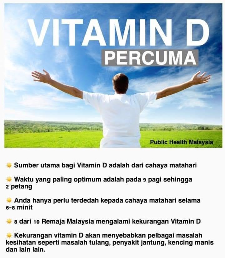 Sumber vitamin D dan fungsinya