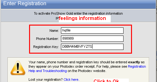 Proshow gold registration key free
