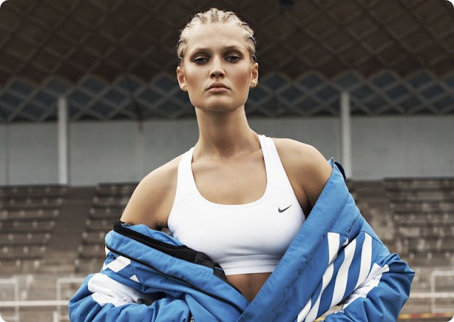 just do it: toni garrn by philip gay for interview germany august 2012 ...