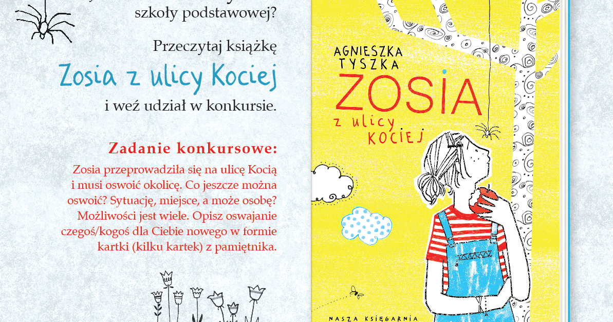 Staś I Zosia Pchają Szafę Poziomo W Prawo "Zosia z ulicy Kociej" - konkurs ogólnopolski ~ BIBLIOTEKA
