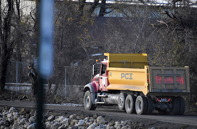 Truck at Cedar Lake