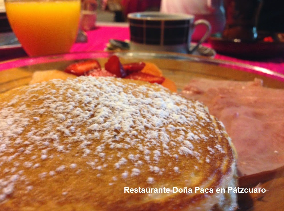 Breakfast in Patzcuaro at Doña Paca Restaurant