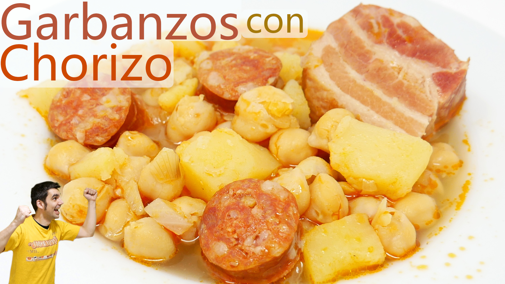 Garbanzos con chorizo